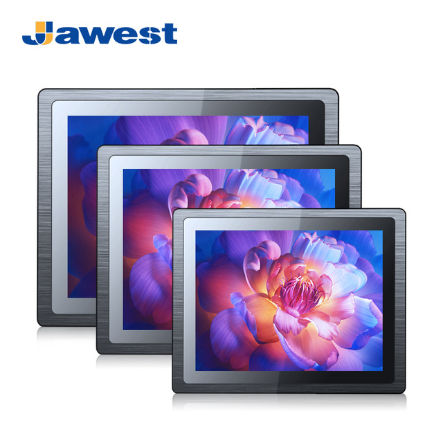 IP65 Waterproof Embedded OEM Industrial AIO PC Harsh Environments Automation Full HD Capacitive Touchscreen Panel IPC Sunlight