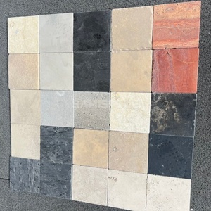 Dalles de parquet en granit gris sésame Samistone G654, bord brisé, support en filet, chevrons emboîtables, modernes, pour hôtels et extérieurs - Product Image 5