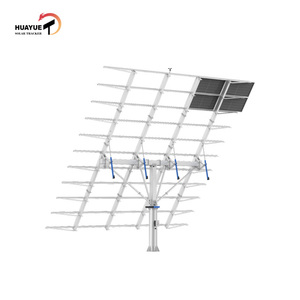 Traqueur solaire à double axe Huayue HYS-50PVB-M-<span class=keywords><strong>156</strong></span>-4LSD avec entraînement rotatif, résistant aux vents de 37 à 60 m/s et aux charges de 2,0 <span class=keywords><strong>KN</strong></span> ㎡   Charge de neige - Product Image 6