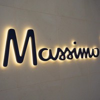 Papan Tanda Huruf Akrilik LED 3D Custom dengan Lampu, Logo Bercahaya, Papan Huruf Backlit, Lampu Neon untuk Mobil Perusahaan, Taksi, dan Parkir