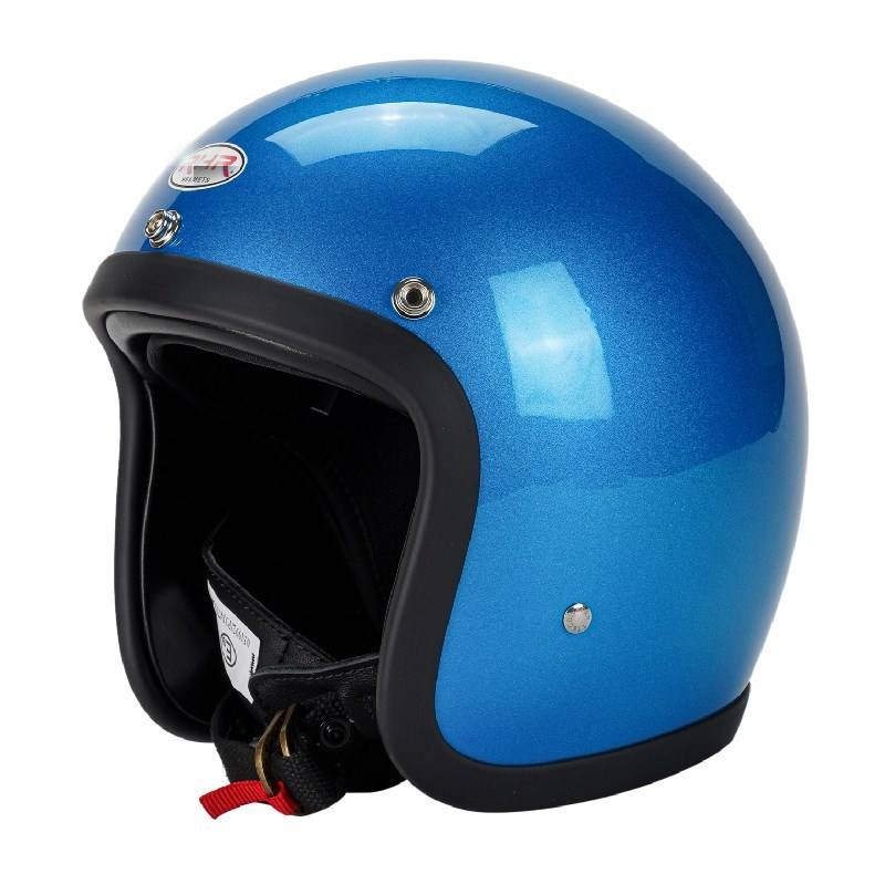 500tx Retro Vintage Jet Half Open Face Motorcycle Helmet in