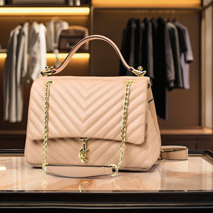 Borse Classiche di Lusso per Signore, Famosa Borsa Femminile in <span class=keywords><strong>Cinque</strong></span> Colori, Nuova in Pelle PU con Chiusura a Cerniera, Alta Qualità e Design alla Moda - Product Image 4