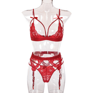 <span class=keywords><strong>Ensemble</strong></span> de Lingerie Sexy pour Femme, <span class=keywords><strong>Soutien</strong></span>-<span class=keywords><strong>Gorge</strong></span>, Sous-Vêtements et Vêtements de Nuit en Dentelle Florale Noire, Marque Privée, Vente en Gros à Prix Abordable - Product Image 5
