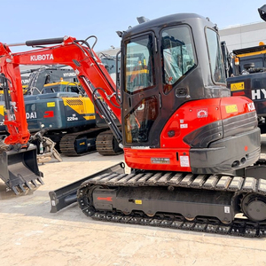 รถขุดขนาดเล็ก Kubota U55-4 มือสอง 5 ตัน ได้รับการรับรองมาตรฐาน EPA เหมาะสำหรับงานก่อสร้างในฟาร์ม - Product Image 3
