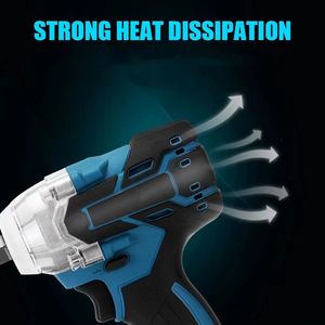 <span class=keywords><strong>Clé</strong></span> <span class=keywords><strong>à</strong></span> chocs sans fil puissante 350nm clés <span class=keywords><strong>à</strong></span> chocs électriques sans brosse 1/2 ensemble de tournevis <span class=keywords><strong>à</strong></span> batterie au Lithium - Product Image 5