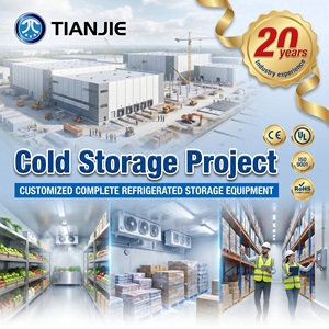 Large Capacity 500T Cold Room Warehouse Commercial <strong>Refrigeration</strong> <strong>for</strong> <strong>Fruit</strong> <strong>and</strong> <strong>Vegetable</strong> Storage - Product Image 2