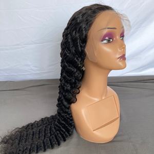 Pelucas frontales de encaje HD con nudos pequeños, encaje ultrafino que casi no se ve sobre la piel, pelucas frontales de encaje con ondas profundas - Product Image 5