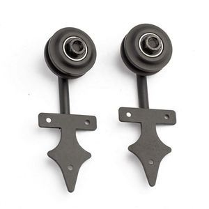 ชุดอุปกรณ์ฮาร์ดแวร์ประตูบานเลื่อนแบบมินิ WEKIS รุ่นใหม่ ทำจากโลหะผสมสังกะสี ทนทาน สำหรับประตูตู้เดี่ยว พร้อมตัวเลือกปิดแบบนุ่มนวล - Product Image 1