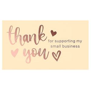 Greeting Tags <strong>Thank</strong> <strong>You</strong> for Your Order Kraft Paper <strong>Card</strong> for Small Shop Gift DIY Crafts Decoration <strong>Card</strong> for Small Business - Product Image 2