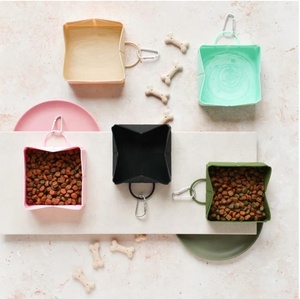 Garrafa de água dobrável para animais, potes para alimentação de animais, cães e gatos, em viagem, portátil, para animais de estimação, cão, imperdível - Product Image 5