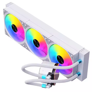 Refroidisseur liquide CPU blanc 240 mm ARGB AIO, <span class=keywords><strong>radiateur</strong></span> <span class=keywords><strong>de</strong></span> refroidissement par eau <span class=keywords><strong>pour</strong></span> PC Intel AMD OEM - Product Image 5