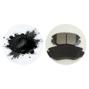 Pastillas de freno de materias primas óxido de hierro negro - Product Image 1