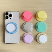 Support extensible personnalisé et poignée de téléphone mignonne en forme de dessin animé, support mobile universel pliable pour smartphones