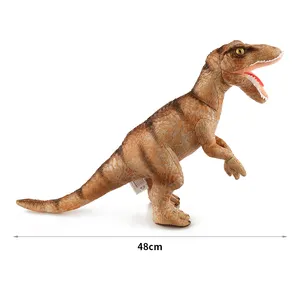 Novo produto de brinquedo de pelúcia para dinossauro Velociraptor, brinquedo de pelúcia para animais de pelúcia