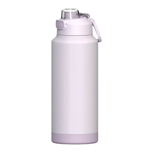 Custom 18oz <b>Large</b> Capacity Double Drink Stainless Steel Water Bottle Sports Portable Vacuum <b>Flask</b> Thermos with Handle - Product Image 5