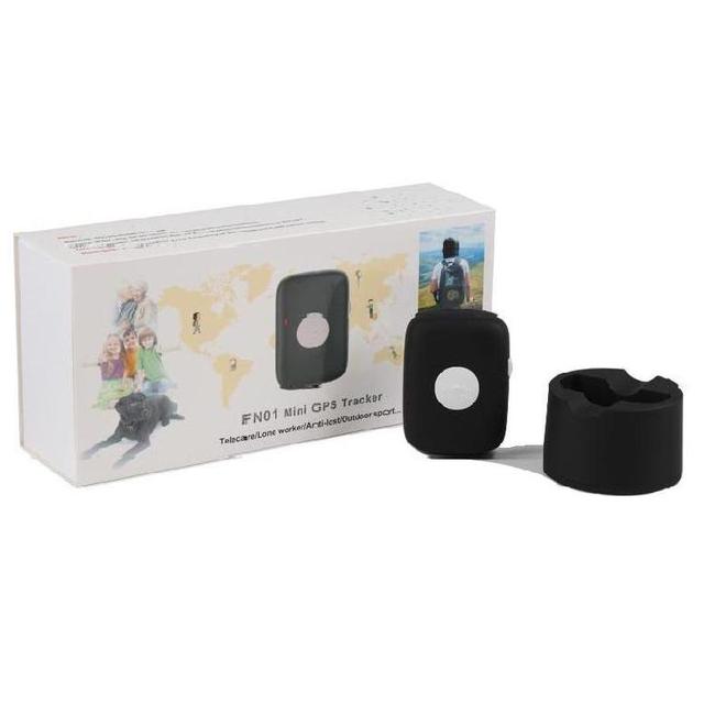 4G GPS Tracker SOS Button IP67 Waterproof Rechargeable Battery-Real-Time Tracking Anti-Lost for Elderly Parents (Plastic Rubber)