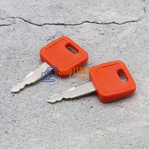 2/6/10 pièces Clés de contact H800 pour excavatrice JDR, bulldozer Case, <span class=keywords><strong>Fiat</strong></span>, <span class=keywords><strong>Hitachi</strong></span>, New Holland AT194969 AT147803 - Product Image 6