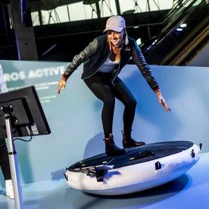 Simulador de Vuelo de Realidad <span class=keywords><strong>Virtual</strong></span>, Plataforma de Entrenamiento de Equilibrio, Equipo de Gimnasio en Casa de ABS para Interiores, Parque de Aventuras, Rehabilitación - Product Image 1