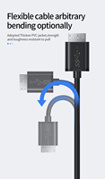 OEM fábrica tipo Micro 10 pines PVC USB controlador duro Cable Digital para ordenador portátil impresora Android dispositivos móviles inteligentes