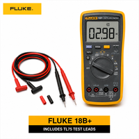   Multimètre numérique portable 18B+ avec écran LED intelligent, testeur électrique avec garantie d'un an, protection IP40, 1000V
