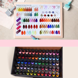 Set de Esmaltes de Gel UV Naturales de 60 <span class=keywords><strong>Colores</strong></span> para <span class=keywords><strong>Manicura</strong></span> Profesional, Venta al Por Mayor OEM/ODM, Fórmula Ecológica No Tóxica, Curado UV LED, Empaquetado en Botella - Product Image 3