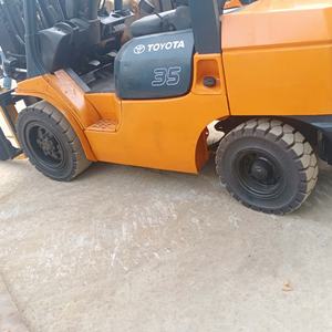 Mini Toyota FD35 chariot élévateur du Japon machines d'occasion à bas prix en bon état avec moteur de pompe à moteur et boîte de vitesses - Product Image 4