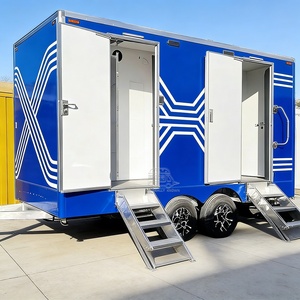 Conteneur mobile VIP pour salle de bain, douche et toilettes, pour camping, caravane, extérieur et événements - Product Image 1