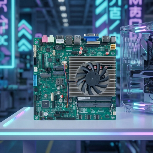 Industrial Embedded Motherboard with Intel 13th Raptor Lake 12th/13th Alder Intel SOC Graphics DDR4 64GB Mini ITX Onboard CPU