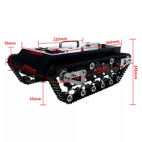Vehículo Inteligente WT200S con Programación y Desarrollo, Modelo de Avión a Control Remoto, Robot de Patrulla con Visión Nocturna