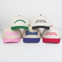 Unisex baseballcap 100% katoen handborduurwerk fruit tropische Europese en Amerikaanse stijl ODM groothandel