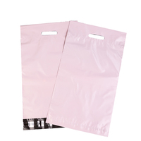 Sacs d'expédition personnalisés pas chers avec poignée, sacs d'emballage en plastique pour vêtements, sacs d'expédition DHL, sacs d'expédition HPDE, impression de logo sur mesure