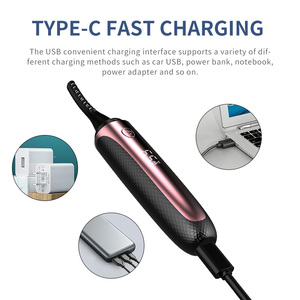 Recourbe-cils chauffants électriques <span class=keywords><strong>Magiccurl</strong></span>, rechargeables par type C, chauffe rapide, 4 modes de chauffe, écran LED, longue durée 24 heures - Product Image 3