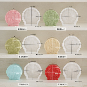 <span class=keywords><strong>Moule</strong></span> en Silicone de noël pour bricolage rond miroir Relief ornements père noël renne bonhomme de neige bougie <span class=keywords><strong>plâtre</strong></span> <span class=keywords><strong>Figurine</strong></span> faisant - Product Image 5