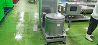 Machine centrifuge intelligente de déshydrateur de dessiccateur de retrait d'eau de viande végétale de 7 pouces