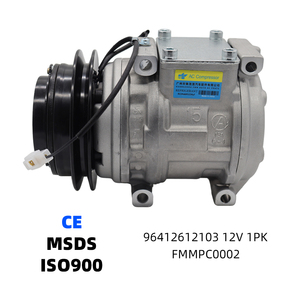 96412612103  1471005430  96412612101  Compresseur de climatisation automobile 12V 1PK 120mm Embrayage 1989-1994 pour Porsche 964 911 - Product Image 1