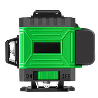 Niveau laser 4D 16 lignes à faisceau vert auto-nivelant Niveau laser vert 360 16 lignes multiples Télécommande 4D pour revêtement de sol et carrelage