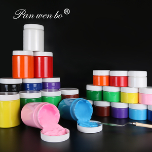Colori acrilici artisti personalizzati di alta qualità 100/300ml di plastica Set Art fornitore di colori acrilici per la pittura - Product Image 4