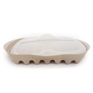 ถาดทำเบคอนในไมโครเวฟพร้อมฝาปิด ช่วยระบายน้ำมันและป้องกันการกระเด็น - Product Image 2