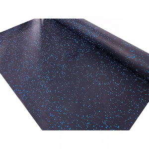 Rollo de suelo de goma <span class=keywords><strong>para</strong></span> gimnasio, fácil instalación, no tóxico, amortiguador, <span class=keywords><strong>para</strong></span> gimnasio - Product Image 1