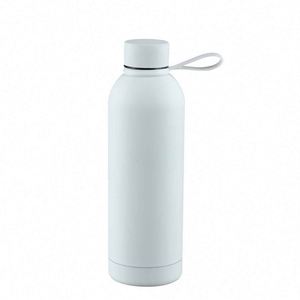 Yellow Stainless Steel Vacuum Insulated Leak-Proof <b>Large</b> Capacity Eco-Friendly Water Bottle with Rope Handle for Travel - Product Image 2