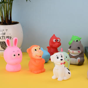 Giocattoli in Vinile a Forma di Animali Cartoon per Parchi Divertimento, Giochi da Bagno Squeezable, Giocattoli Educativi Interattivi per Bambini - Product Image 2