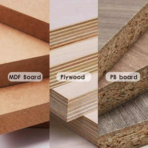 3mm 20mm e0 gruesa puerta impermeable ignífugo tablero mdf zócalo madera línea de producción de los precios de los - Product Image 4
