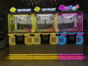 Máquina de Grúa Operada con Monedas, con Construcción Metálica y Luces Intermitentes, para Uso Comercial en Centros Comerciales - Product Image 5