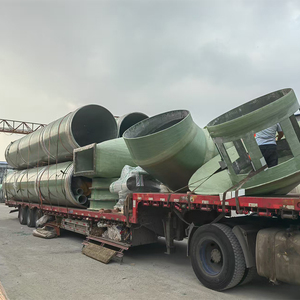 Cường Độ Cao Đường Kính Lớn Sợi Thủy Tinh Vữa Ống Hóa Chất Ngầm Nước Thải FRP/GRP Giá Tốt - Product Image 2