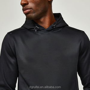 Produttore Logo personalizzato felpe da <span class=keywords><strong>uomo</strong></span> manica lunga con cerniera Fitness con cerniera canguro tascabile <span class=keywords><strong>felpa</strong></span> in pile <span class=keywords><strong>Slim</strong></span> <span class=keywords><strong>Fit</strong></span> <span class=keywords><strong>felpa</strong></span> con cappuccio - Product Image 5