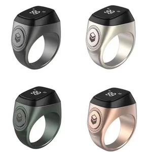 Nouvelle <span class=keywords><strong>bague</strong></span> électronique intelligente de comptage Tasbih IQibla Zikr 1 avec affichage numérique pour musulmans, réveil Azan, <span class=keywords><strong>bague</strong></span> intelligente Tasbeeh R100 - Product Image 3