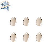 Cuillères de pêche artificielles en métal dur pour truite, 15mm, 18mm