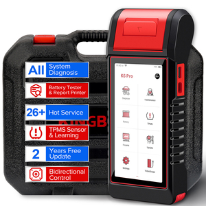 KINGBOLEN K6 Pro <span class=keywords><strong>TPMS</strong></span> <span class=keywords><strong>Sensor</strong></span> Herramientas de Diagnóstico <span class=keywords><strong>OBD2</strong></span> EOBD Escáner Lector de Código Actualización Gratuita Durante 2 Años 26 Restablece Herramientas Automotrices - Product Image 2