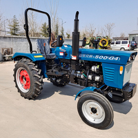 Tracteur agricole diesel 4x4 fiable 30HP 35HP 40HP 45HP 50HP avec attelage trois points pour plusieurs équipements