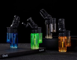 Bán buôn Mini Windproof máy bay phản lực duy nhất ngọn lửa ngọn đuốc hiển thị nhẹ hơn Hộp bao bì - Product Image 4